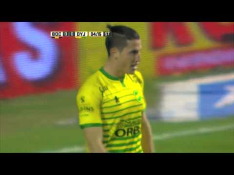 ¡Se lo perdió Isnaldo! Boca 0 - Defensa 0. Fecha 16. Primera División 2016.