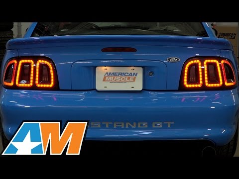 1996-1998 Mustang Raxiom Icon LED Tail Light Review & Install - AmericanMuscle Mustang