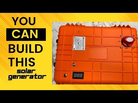 Solar Generator complete build (Part 1)