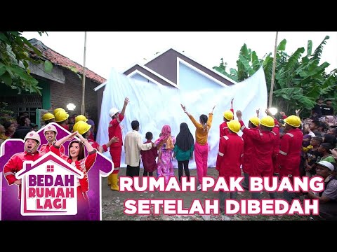Tampilan Rumah Pak Buang Setelah Dibedah - Bedah Rumah Lagi