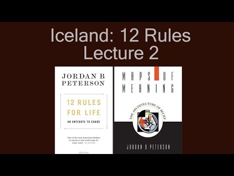 Iceland: 12 Rules for Life Tour: Lecture 2