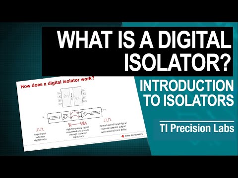 What is a digital isolator?