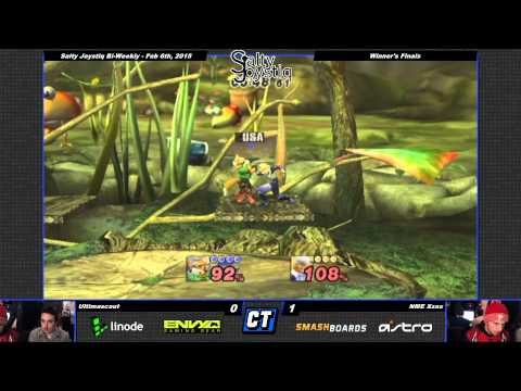 Salty Joystiq - Ultimascout vs NME Xzax - Winners Finals - Project M