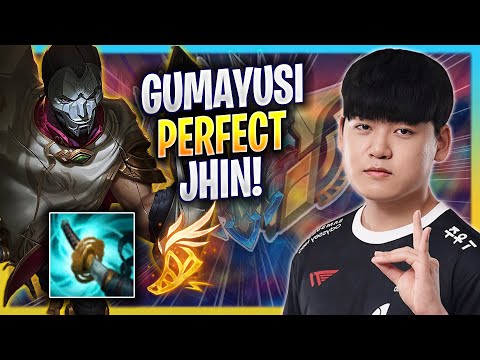 GUMAYUSI PERFECT GAME WITH JHIN! - T1 Gumayusi Plays Jhin ADC vs Varus! | Season 2023