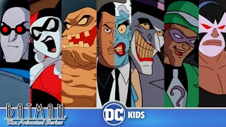 ¡Supervillanos clásicos! | Batman: La Serie Animada en Latino 🇲🇽🇦🇷🇨🇴🇵🇪🇻🇪 | DC Kids