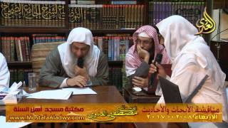 مناقشة الأبحاث والأحاديث بمكتبة مسجد أهل السنة بمنية سمنود 08 02 2017  7