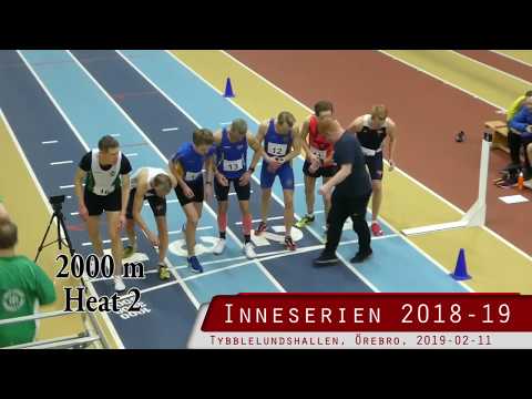 Inneserien 2018-19 - 2000 m Heat 2