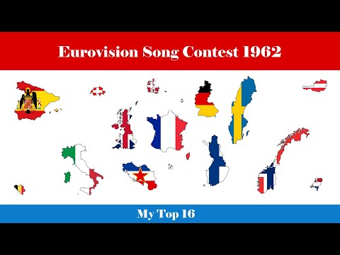 Eurovision 1962 - My Top 16