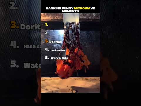 Ranking microwaving stuff for science!!!