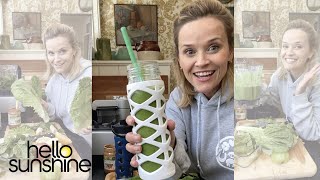 Reese Witherspoon&#39;s favorite green smoothie recipe courtesy of Kerry Washington