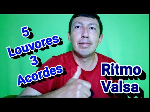 5 louvores da Harpa Cristã - 3 acordes - Ritmo Valsa