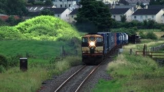 preview picture of video '084 on Waterford-Ballina DFDS liner west of Claremorris 230710'