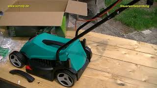 Rasenmäher elektro, Bosch ARM 32,Simpel ,kräftig und gut !