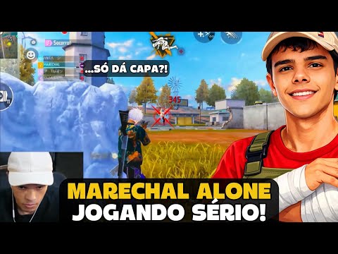MARECHAL JOGOU SERIO NA RANK E LIMPOU O MAPA! FREE FIRE - MARECHAL HIGHLIGHTS