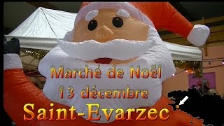 preview picture of video 'Saint-Evarzec - Le marché de Noël 2014'