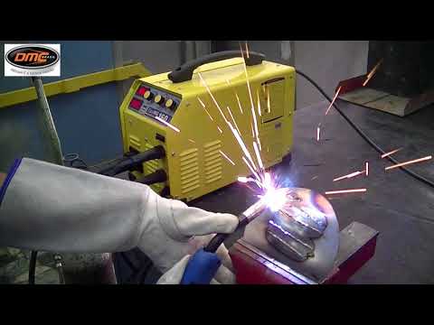 0823 DMC Brasil - Testando solda MIG/MAG Inversor EASYMIG 160 da GYS