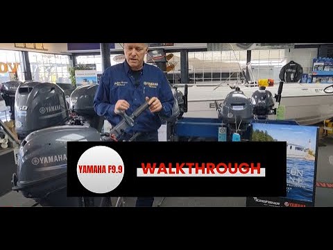 YAMAHA MID PORTABLE OUTBOARDS 101 - YOUR NEW ENGINE OPERATION WALKTHROUGH VIDEO   F9.9-F15