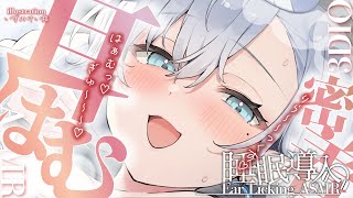 【#睡眠導入  /＃ASMR 】耳はむ♡♡♡王道睡眠導入ご褒美リラックスタイム♡【 ＃潮汐りら ＃３DIO 】