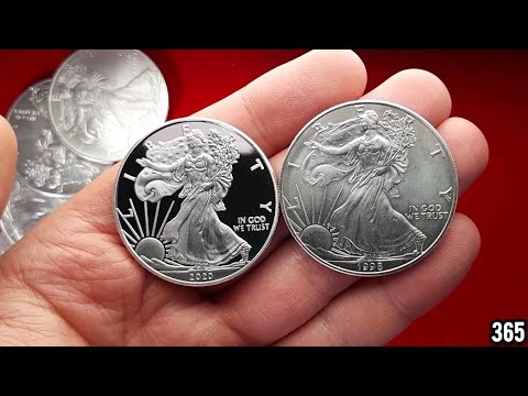 How to identify a FAKE American Silver Eagle (ASE)