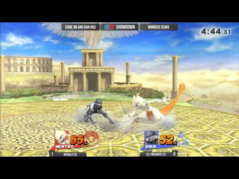 Come on and Ban #55 - Winner Semis: SG|Hitaku (Mewtwo) vs TA|Trevonte (Bayonetta/Sheik)
