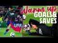 BEST warm up GOALS & SAVES (2019/20 season!)