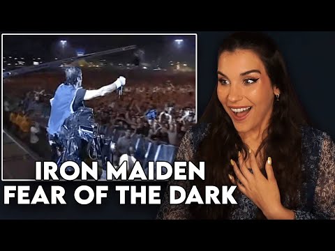 THIS ENERGY IS EVERYTHING!! First Time Reaction to Iron Maiden - "Fear of the Dark"