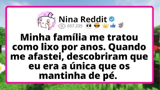 Minha FAMÍLIA me tratou como lixo por anos. QUANDO me afastei, descobriram que eu ERA a única que...