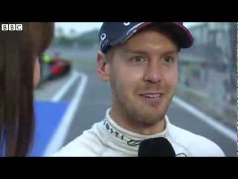 Sebastian Vettel on 'unbelievable' race: Korean GP 2013 - BBC F1