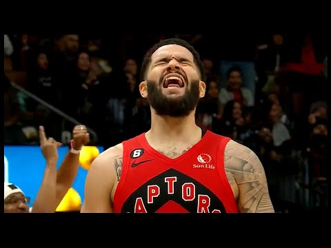 Freddy VanVleet with Back to Back 3's 😲 - Raptors vs Blazers | 1/08/2023