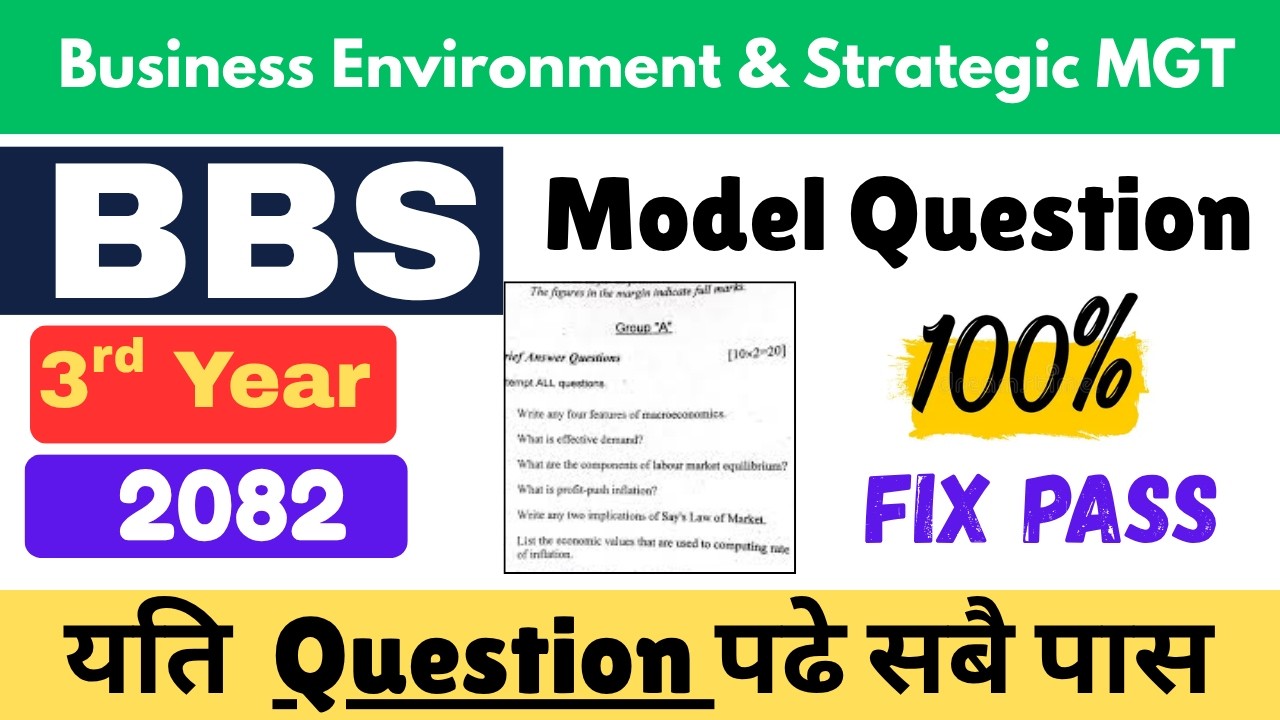 business environment and strategic management bbs 3rd year model question 2082