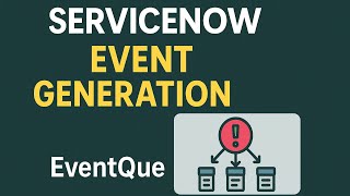 “ServiceNow Events Explained | Event, Event Generation & Event Queue Full Tutorial” in Telugu