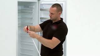 How to install your AEG door on door cabinet fridge - Vandenborre.be