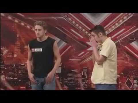 ANT n DEAF Audition! TOO FUNNY! THE X FACTOR 2008