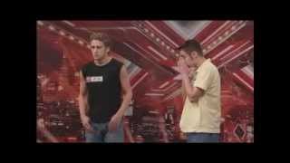 ANT n DEAF Audition! TOO FUNNY! THE X FACTOR 2008