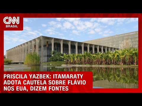 Fontes: Itamaraty adota cautela sobre Flávio nos EUA | BASTIDORES CNN