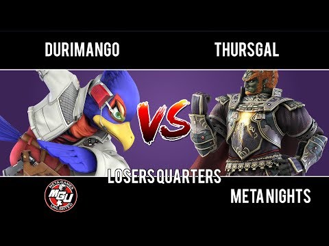 Meta Nights #59 | Durimango (Flaco, Marth) vs Thursgal (Ganon) Losers Quarters