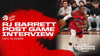RJ Barrett | RD1 GM7 Post Game vs Cavaliers | May 03, 2026