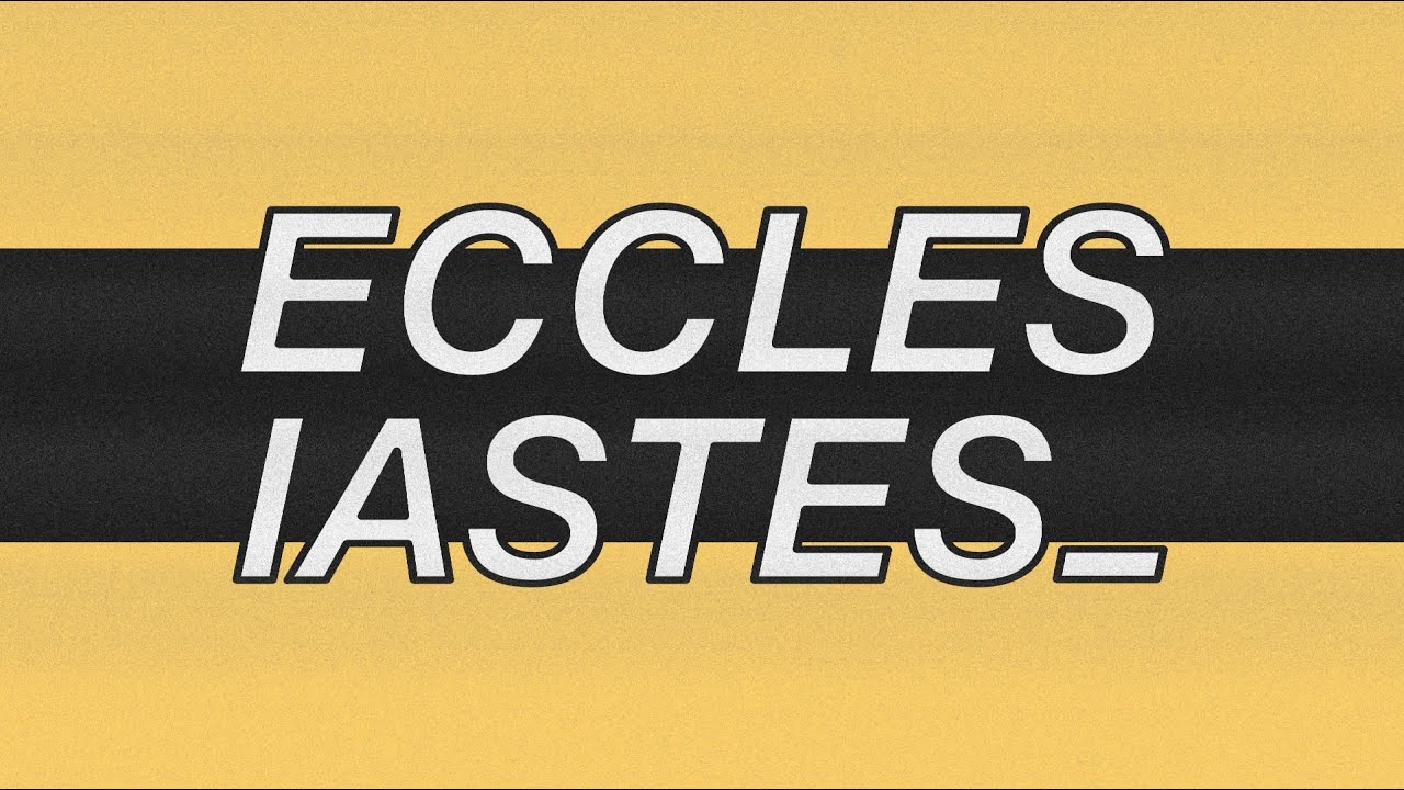 Ecclesiastes 7:15-29 - I Have Seen Everything