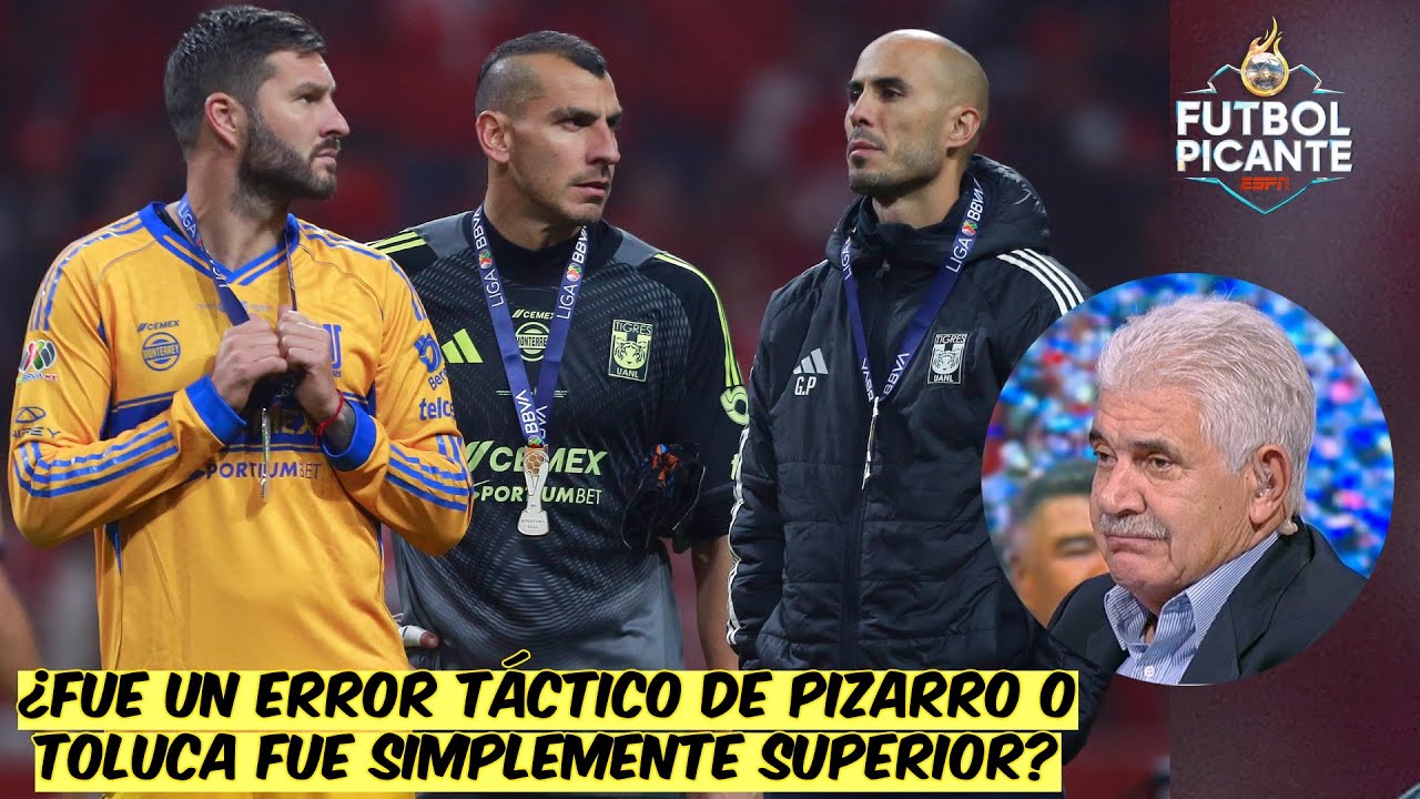 TIGRES LE ENTREGÓ el TÍTULO al TOLUCA. TUCA CUESTIONA el PLANTEAMIENTO de PIZARRO | Futbol Picante