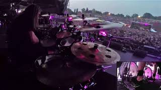 DYING FETUS@Kill Your Mother / Rape Your Dog -Trey Williams- Live at Brutal Assault 2018 (Drum Cam)