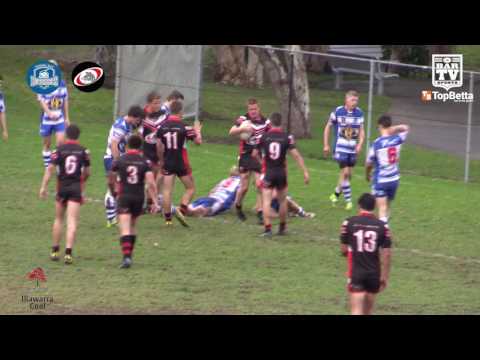 2016 ICRL Round 8 U18's Highlights - Thirroul Butchers v Collegians