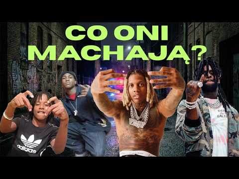 Znaki Gangów w Chicago.