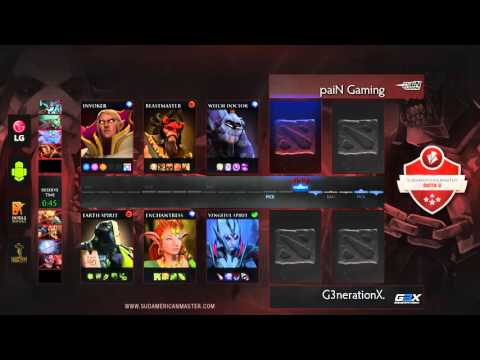 Sudamerican Master 4 - Pain Gaming vs Generation X Game 1