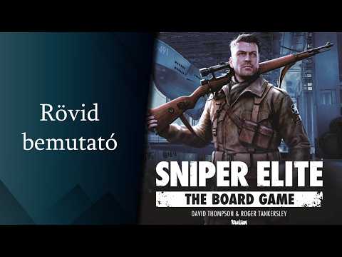 Sniper Elite rövid bemutató - Board Game Addicts