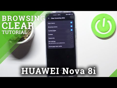 How to Clear Browsing Data on HUAWEI Nova 8i - Remove Browsing History