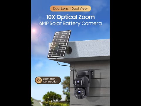 20x zoom 4G WIFI solar powered PTZ camera