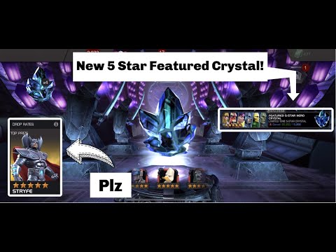 6x NEW 5 Star Featured Crystals! - Marvel Contest of Champions