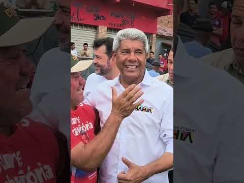 Chegada do governador da Bahia a Itarantim