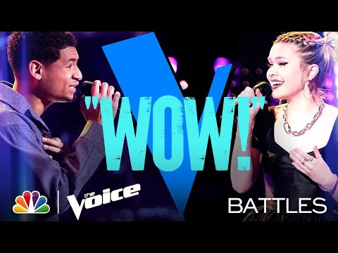 Gean Garcia vs. Ryleigh Modig - Ariana Grande's "pov" - The Voice Battles 2021