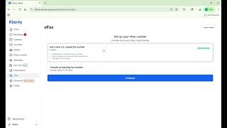 Klarity EHR eFax Setup Tutorial